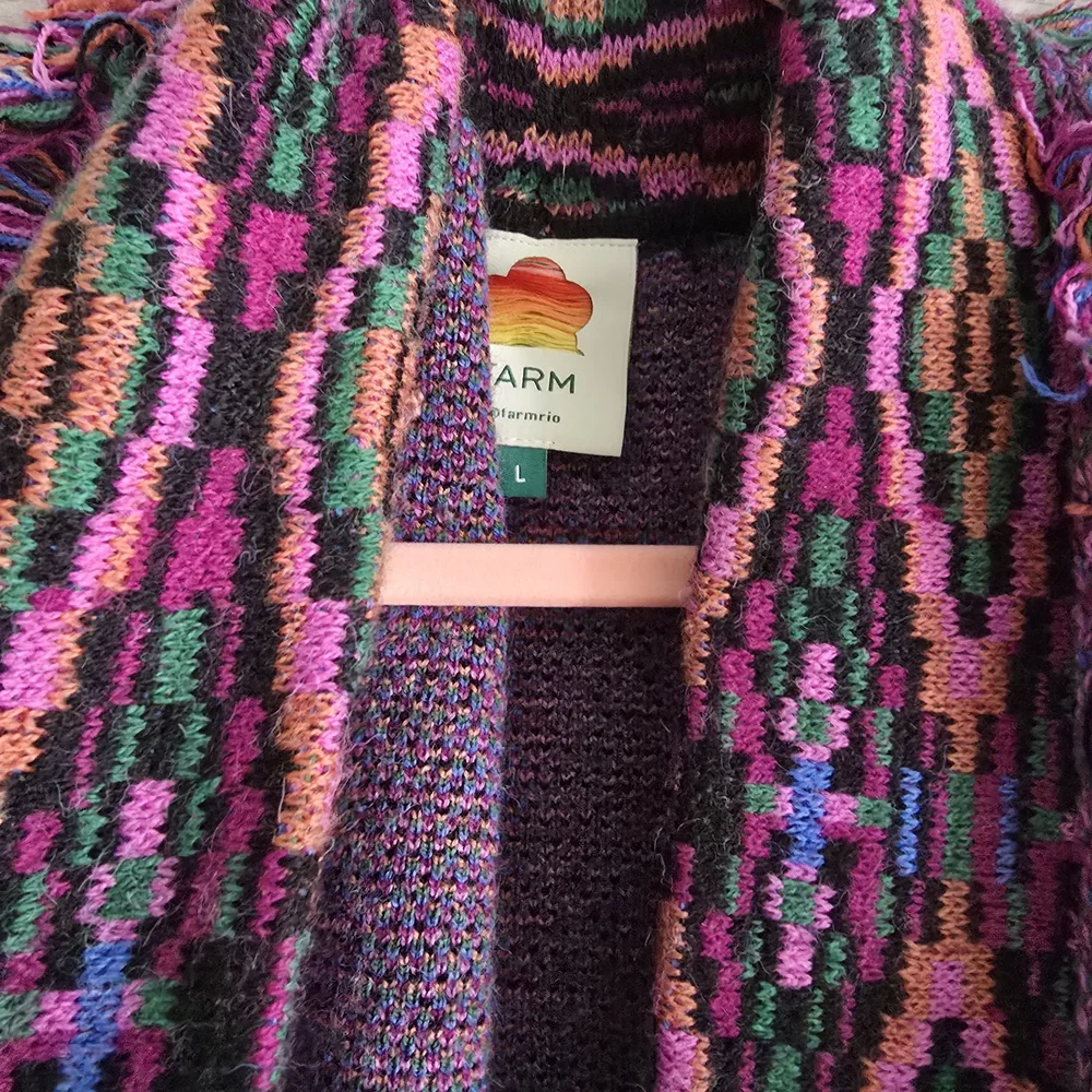 FARM Rio Multicolor Patterned Cardigan - Picture 7 of 7